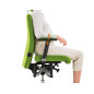 Bioswing 360 IQ (mit Sitzneigung) - Bestseller mit Stoffbezug schwarz