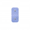 Elettrodi Dura-Stick® Plus 5 x 10 cm rettangolari doppio Snap in tessuto (2 per busta)