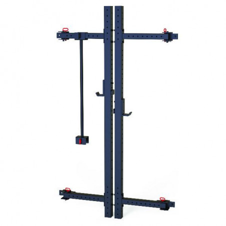 Rack a parete pieghevole WLX-2800 salvaspazio
