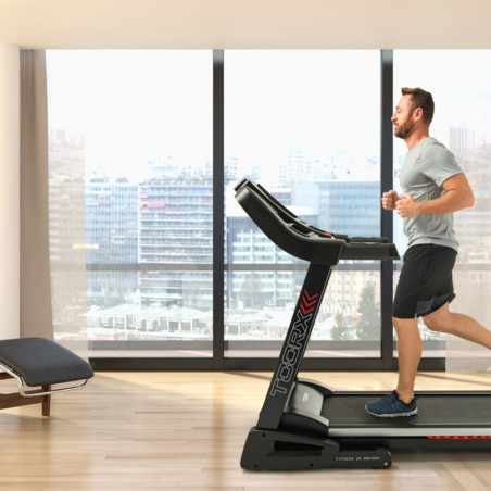Laufband TRX-100 HRC APP Ready 3.0 mit Brustgurt