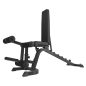 Panca piana e inclinabile multiuso WBX-220 MULTIFIT con leg extension Panca piana e inclinabile multiuso WBX-220 MULTIFIT con leg extension