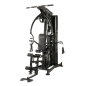 Stazione multifunzione MSX-3000 pacco pesi acciaio 90 kg con doppio cavo libero