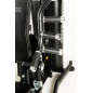 Stazione multifunzione MSX-3000 pacco pesi acciaio 90 kg con doppio cavo libero