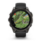 fenix 8 - 47 mm, AMOLED Sapphire, Titanio, Carbon Gray DLC (010-02904-21)