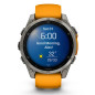 fenix 8 - 47 mm, AMOLED Sapphire, Titanium Spark Orange/grafite (010-02904-11)