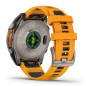 fenix 8 - 47 mm, AMOLED Sapphire, Titanium Spark Orange/grafite (010-02904-11)