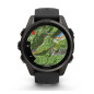 fenix 8 - 43 mm, AMOLED Sapphire, Titanio, Carbon Gray DLC (010-02903-21)