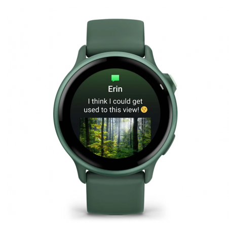 Vivoactive 6 Jaspisgrün/Jaspisgrün Metallic mit Schnellwechsel-Silikon-Armband 20 mm (010-02985-02)