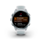 Forerunner 570 - 42mm Whitestone/Cloud Blue Band (010-02970-01)