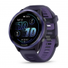 Forerunner 570 - 47mm Imperial Purple/Indigo Aluminium mit Schnellwechsel-Silikon-Armband 22 mm Transparent Imperial Purple/Indi