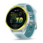 Forerunner 570 - 47mm Steinweiss/Amp Yellow Aluminium mit Schnellwechsel-Silikon-Armband 22 mm Transparent Steinweiss/Türkis (0 Forerunner 570 - 47mm Steinweiss/Amp Yellow Aluminium mit Schnellwechsel-Silikon-Armband 22 mm Transparent Steinweiss/Türkis (0