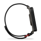 Venu X1 Schwarz mit Titanrückseite und ComfortFit-Nylonarmband Schwarz (010-02980-02)