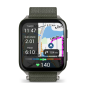 Venu X1 Moosgrün mit Titanrückseite ComfortFit-Nylonarmband Moosgrün (010-02980-03)
