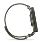 Venu X1 Moosgrün mit Titanrückseite ComfortFit-Nylonarmband Moosgrün (010-02980-03)