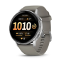 Venu 4 - 45 mm Silver con cinturino in silicone Silver Gray (010-03014-01)
