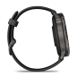 Venu 4 - 45 mm Schwarz/Schiefergrau mit Schnellwechsel-Silikon-Armband 22 mm (010-03014-00)