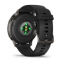 Venu 4 - 45 mm Schwarz/Schiefergrau mit Schnellwechsel-Silikon-Armband 22 mm (010-03014-00)