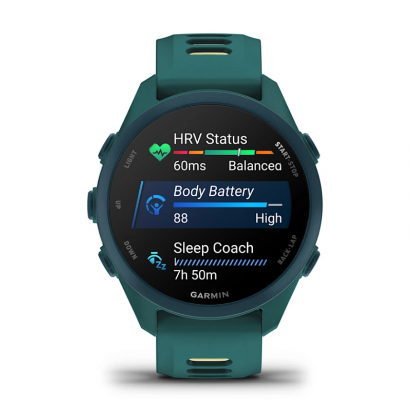 Forerunner 170 Music Teal Green con cinturino Teal Green/Citron (010-03920-12) Forerunner 170 Music Teal Green con cinturino Teal Green/Citron (010-03920-12)